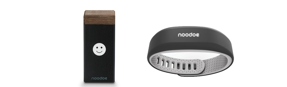 The Noodoe table service block and the Noodoe watch