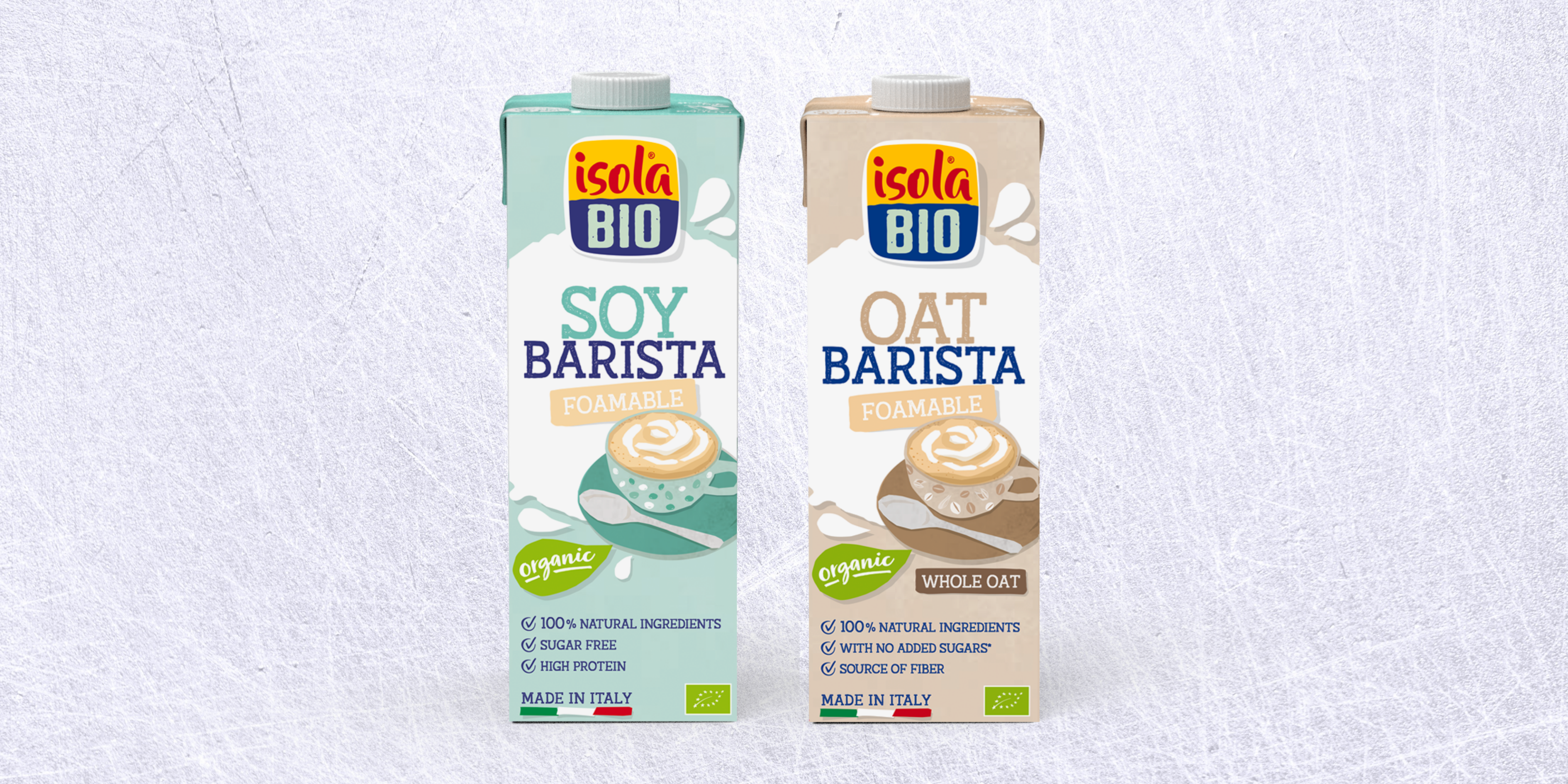 IsoBio organic milk range