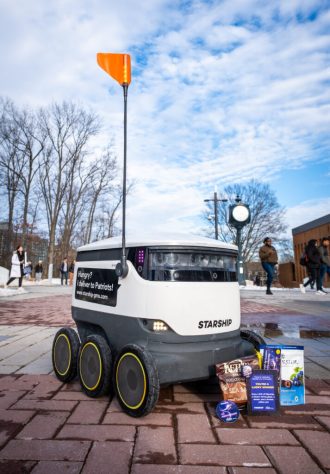 Robots deliver nearly half a million deliveries